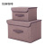 Underwear Storage Box Fabric Cow Non-Woven Fabric Household Folding Clothes Storage Box Organizing Box Extra Large