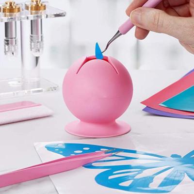 New Arrival Paper Cut Scrap Silicone Storage Ball Silicone Sucker Waste Desktop Collection Ball Factory Direct Sales