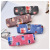 Factory Wholesale Direct Sales Cartoon Imitation Denim Polyurethane Glasses Case Iron Box New Glasses Optical Myopia Glasses Case