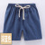 Children's Wear Boys' Short Pants Cotton and Linen Baby Outerwear Children's Children's Middle Pants Fashion Baby WeChat