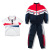 and Secondary School Children Class and School Uniforms Kindergarten Suit Striped Color Matching Sportswear Casual Suit