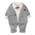 Children's Suit 2021 Spring New Boys' Cotton Suit Three-Piece Cotton Korean Style Little Children's Clothing Wholesale