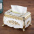 Factory Wholesale Tissue Box Exquisite Simple Light Luxury Tissue Box Paper Box European Creative Napkin Paper Box