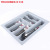 ABS Plastic Cutlery Tray Plastic Plate Kitchen Cupboard Drawer Storage Tray Separated Finishing Box Meals