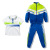 and Secondary School Children Class and School Uniforms Kindergarten Suit Striped Color Matching Sportswear Casual Suit