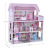 Girl's DIY Pink Villa Princess Room Toy Assembled Children's Wooden Play House Educational Big Doll Room Gift