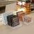 Eye Shadow Plate Storage Box Desktop Cosmetics Makeup Eye Shadow Powder Blush Storage Box Separated by Acrylic Shelf