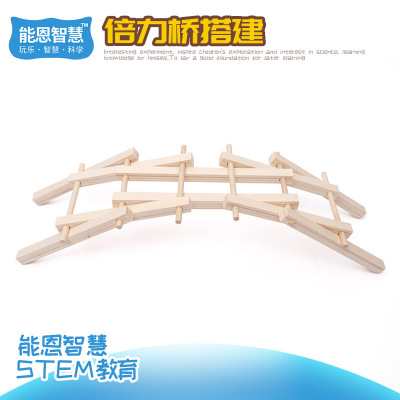 Production Bili Bridge Stone Arch Bridge Physical Experiment DIY Primary School Student Handmade Wooden Assembly Model