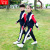 and Secondary School Children Class and School Uniforms Kindergarten Suit Color Matching Printing Sportswear Casual Suit