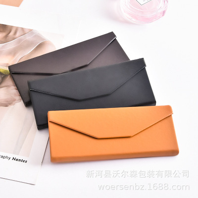 Factory Wholesale Direct Sales Glasses Case Foldable Triangle Glasses Case Portable Sun Glasses Glasses Case Can Be Customized