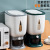 Storage Box Water Drop Rice Bucket Insect-Proof Moisture-Proof Rice Container Flour Grain Storage Tank with Rice Cup