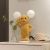 Children's Room Bedroom Bedside Small Bear Boy Room Table Lamp Internet Celebrity Desk Decoration Cute Princess Pass Card Night Walking Lamps