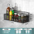 Kitchen Spice Rack New Wall-Mounted Home Wall Seasoning Rack with Hook Storage Rack Products Complete Collection