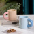 Original Thick Handle Good-looking Ins Style Morandi Contrast Color Mug Milk Cup Couple's Cups Gift Ceramic Cup