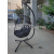 Yaju Hanging Basket European-Style Single Rattan Swing Folding Hammock Indoor Leisure Single Cradle Outdoor 