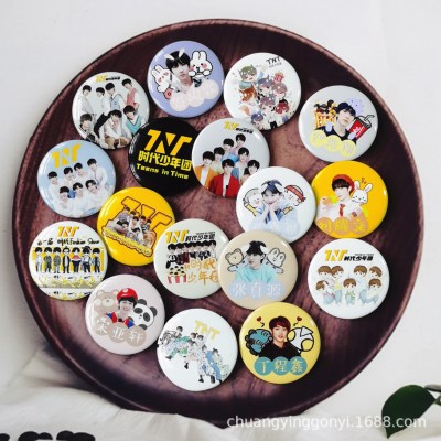 TNT Era Youth League Brooch Song Yaxuan Liu Yao Wenma Jiaqi Ding Chengxin Support Badge Yan Haoxiang Name Tag