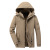 Fleece-Lined Thickened Middle-Aged Men's Jacket Autumn and Winter Cotton Middle-Aged and Elderly Dad Casual Winter Clothing Coat Men's Coat
