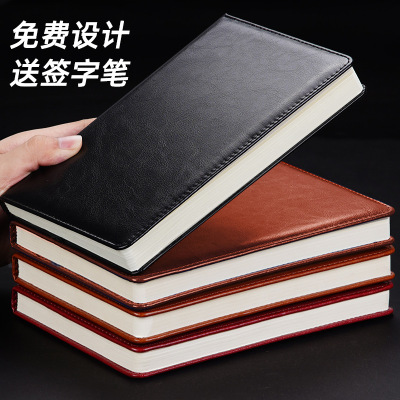 Customized A4 Notebook Notepad Business Office Creativity Simple Hard Leather A5 Customized Spot