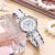 New Affordable Luxury Fashion Steel Strap Butterfly Buckle Ceramic Women's Watch Luminous Waterproof TikTok Live Streaming on Kwai Hands