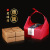 New Kraft Paper Portable Creative Mid-Autumn Moon Cake Tea Folding Packing Box Hand Gift Box Factory Supply