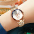 Best-Seller on Douyin Seno Brand Starry Sky Diamond Surface Bright Multi-Angular Glass Solid Refined Steel Belt Women's Waterproof Watch