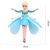 Frozen Princess Qiyuan Little Fairy Aircraft Gesture Induction FARCENT Suspended Aircraft Little Flying Fairy Children's Toy