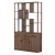 . Light Luxury New Chinese Style Frame Cabinet Partition Screens Wine Cabinet Living Room Home Entrance Shoe Cabinet Solid Wood Porch Antique Shelf