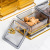 Living Room Home Plastic Dried Fruit Tray Compartment Storage Snack Tray Affordable Luxury Style Candy Plate Snack Dish