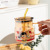 Household Cups Good-looking Large Capacity Borosilicate Glass Cup Cans Milk Cup Mason Straw Glass Cup