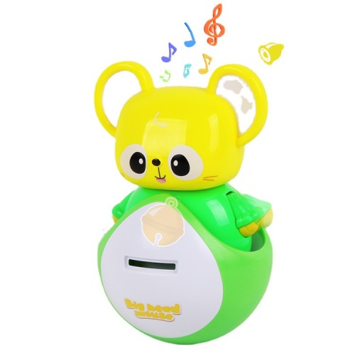 cartoon money box music safe atm coin bank can eat money coins can dance tumbler toys