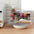 Transparent Refrigerator Shelf Refrigerator Layered Dish Storage Rack Interior Kitchen Compartment Storage Rack