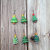 Christmas Keychain Santa Claus Christmas Hat Christmas Stockings Snowman Christmas Tree Christmas Gift Gingerbread Man Deer