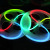 Foil Bag Fluorescent Flying Disk Toys Stick Factory Direct Supply Light Stick Halloween Christmas Party Glowing Props