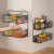 Kitchen Spice Rack New Wall-Mounted Home Wall Seasoning Rack with Hook Storage Rack Products Complete Collection