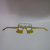 2023 New Laser Paper Gold Powder Half Face Happy New Year Photo Prop Party Glasses Happy 2023