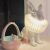 Lovely Bedroom Bedside Nordic Simple Living Room Study Cartoon Rabbit Children's Room Modeling Model Room Exhibition Hall Table Lamp