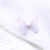 Antique Yarn Inlaid Butterfly Hair Accessory Silk Yarn a Pair of Hairclips Antenna Hairpin Headdress for Han Chinese Clothing Fairy Dream Butterfly Ornament