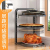 Kitchen Storage Rack Pot Rack New Multi-Layer Adjustable Sink Cabinet Inner Corner Narrow Storage Rack