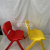 Children's Seat Kindergarten Armchair Baby Chair Cute Plastic Children's Learning Table and Chair Home Non-Slip Stool
