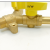 Brass Ball Valve, Water Faucet Zinc Alloy Ball Valve, Water Faucet, All Kinds of Copper Fittings, Gas Valve W