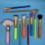 5 Big 5 Small Makeup Brushes Factory Direct Sales Cost-Effective Soft and Comfortable Wool Brush Suit 10 Pieces