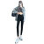 Cross Waist Shark Pants Thin Tight Yoga High Waist Weight Loss Pants Wholesale Leggings Women's Outer Wear