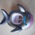 Creative Children Shark Tour Swim Ring New Cute Animal Life Buoy Portable PVC Baby Swim Ring Factory Wholesale