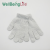Winter Warm Bright Silver Knitted Gloves Adult Monochrome Candy Color Cute Women's Gloves