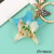 Summer Shell Starfish Five-Pointed Star Shape Acrylic Keychain Pendant DIY Ornaments Factory Wholesale