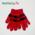Winter Plaid Checkered Large Plaid Gloves Outdoor Knitted Cold-Proof Warm Gloves for Male and Female Students