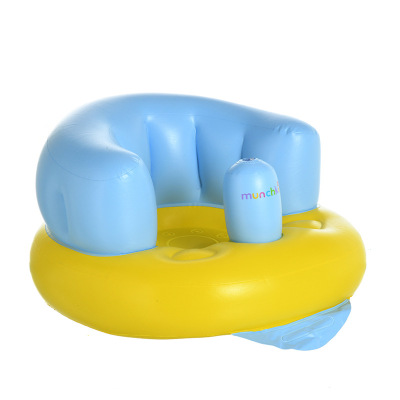 Creative New Baby Inflatable Small Sofa Baby Learning to Sit Chair Toy Multi-Functional Baby Chair Factory Wholesale