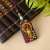 Crescent Bodhi Wooden Tube Beads Blackwood Car Key Ring Pendant Ethnic Style Bags Hanging Ornaments