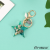 Summer Shell Starfish Five-Pointed Star Shape Acrylic Keychain Pendant DIY Ornaments Factory Wholesale