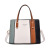 Women's Bag 2022 New Fashion Stitching Bucket Bag Shoulder Handbag Contrast Color Messenger Bag One Piece Dropshipping